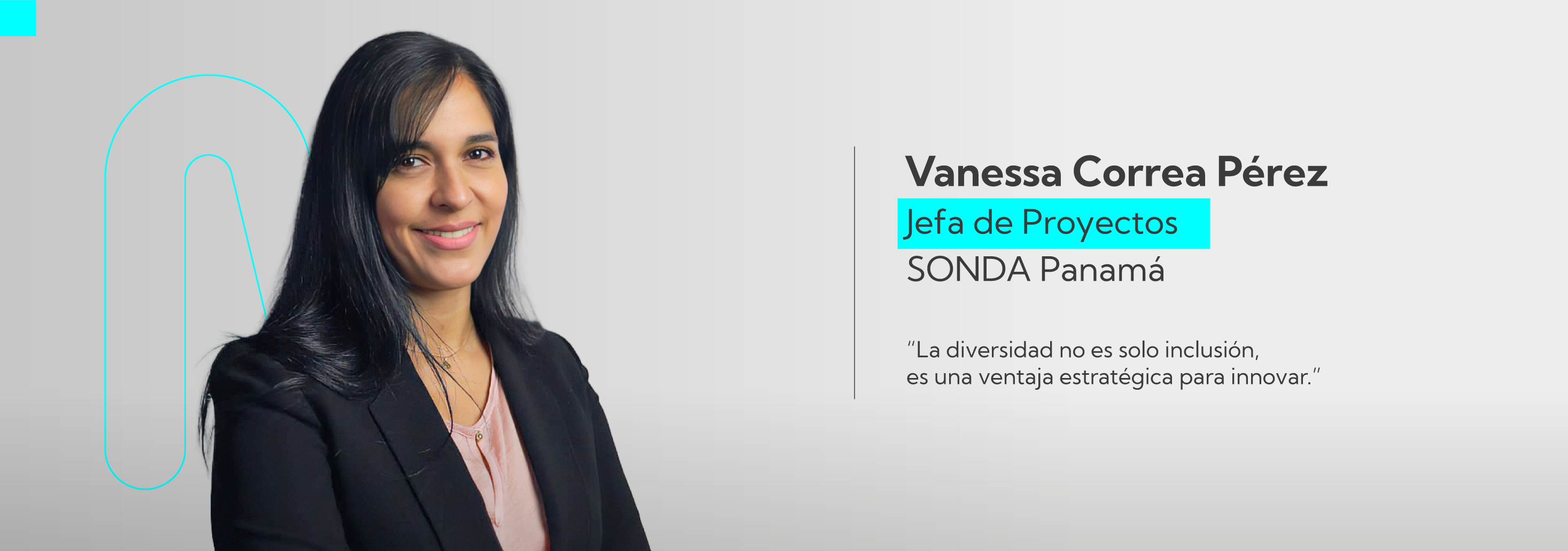 Vanessa Correa Pérez, Jefa de Proyectos en SONDA Panamá